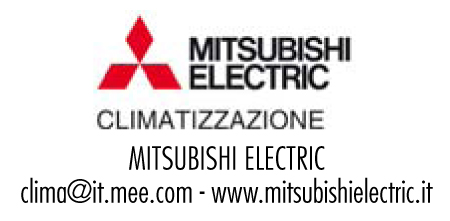 MITSUBISHI ELECTRIC clima@it.mee.com - www.mitsubishielectric.it